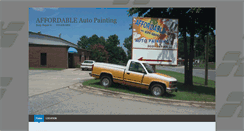 Desktop Screenshot of affordableautopaintingnc.com