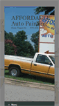 Mobile Screenshot of affordableautopaintingnc.com